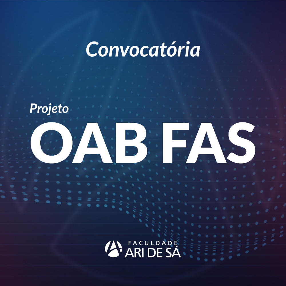 Convocatória – OAB FAS